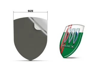Buick Sticker Silicone Pro Max Durable Design Stylé